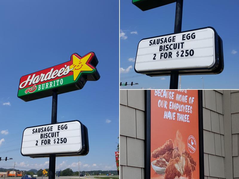 Hardee's Menu
