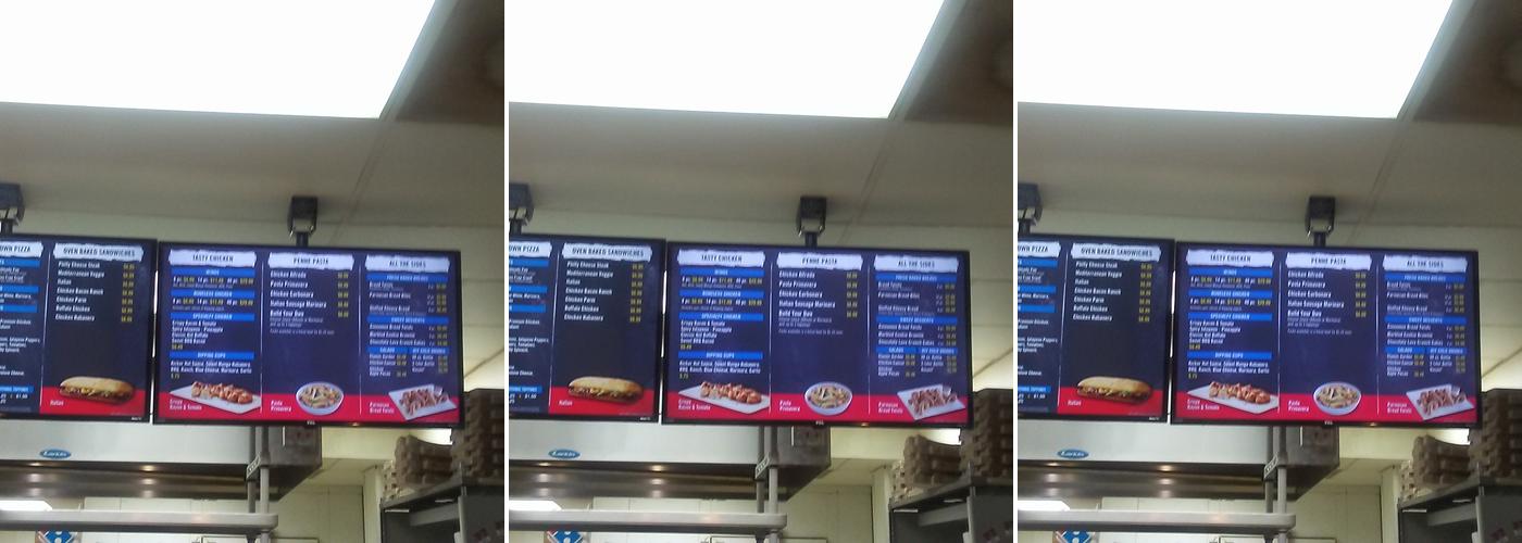 Domino's Pizza Menu