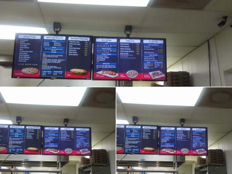 Domino's Pizza Menu
