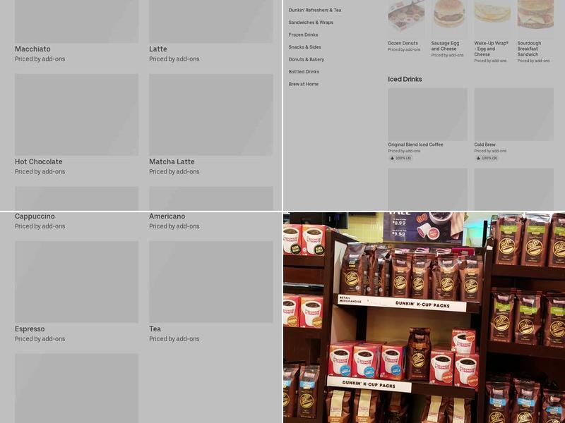 Dunkin' Menu