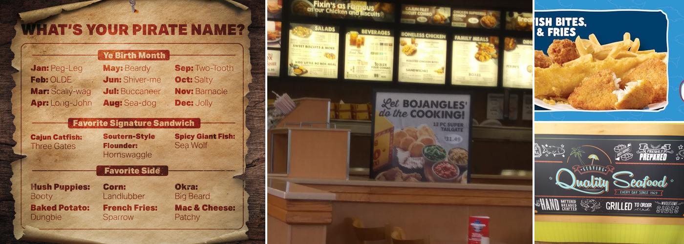 Captain D's Menu