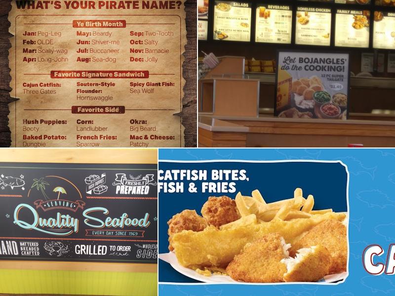 Captain D's Menu