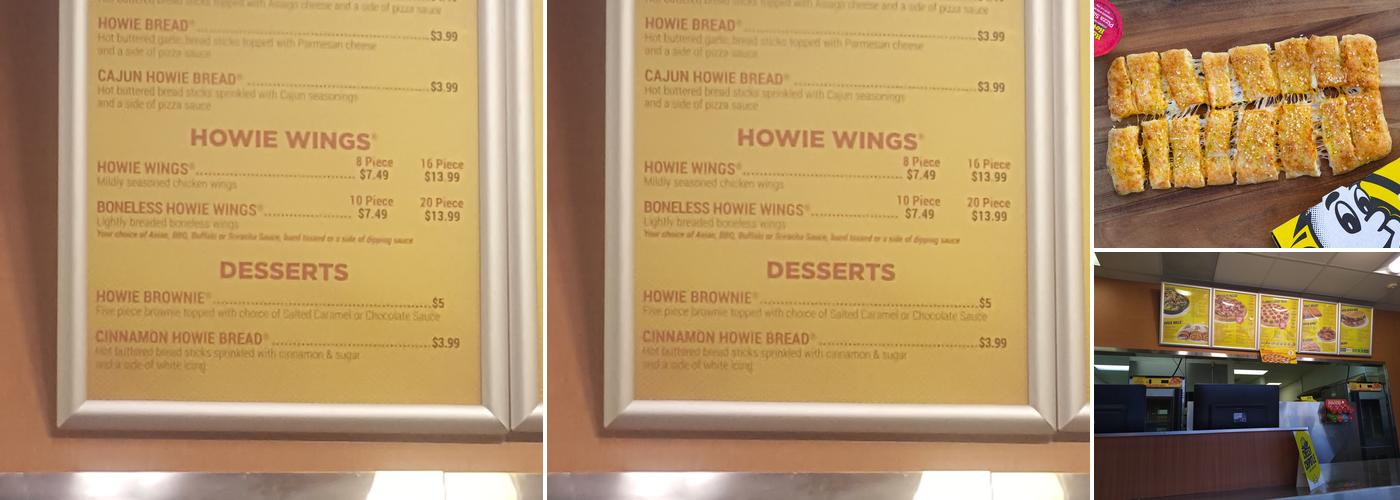 Hungry Howie's Pizza Menu