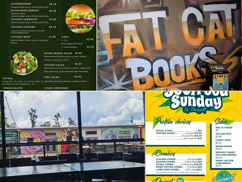 Railroad Square Art District Menu