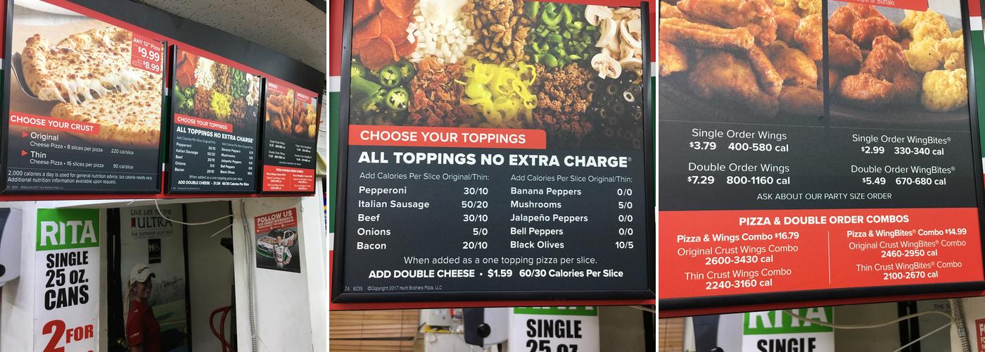 Shop Sharp Menu