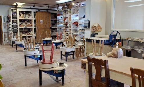 thrown elements pottery