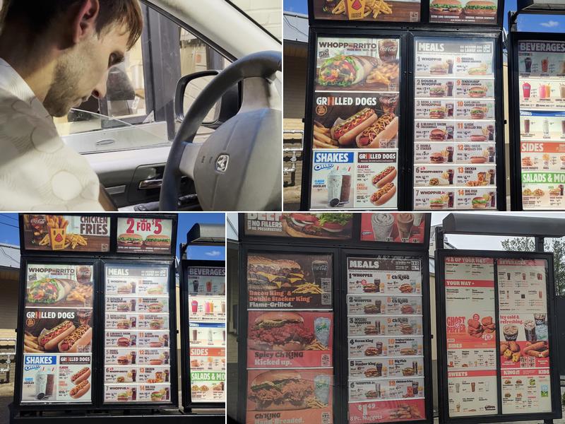 Burger King Menu
