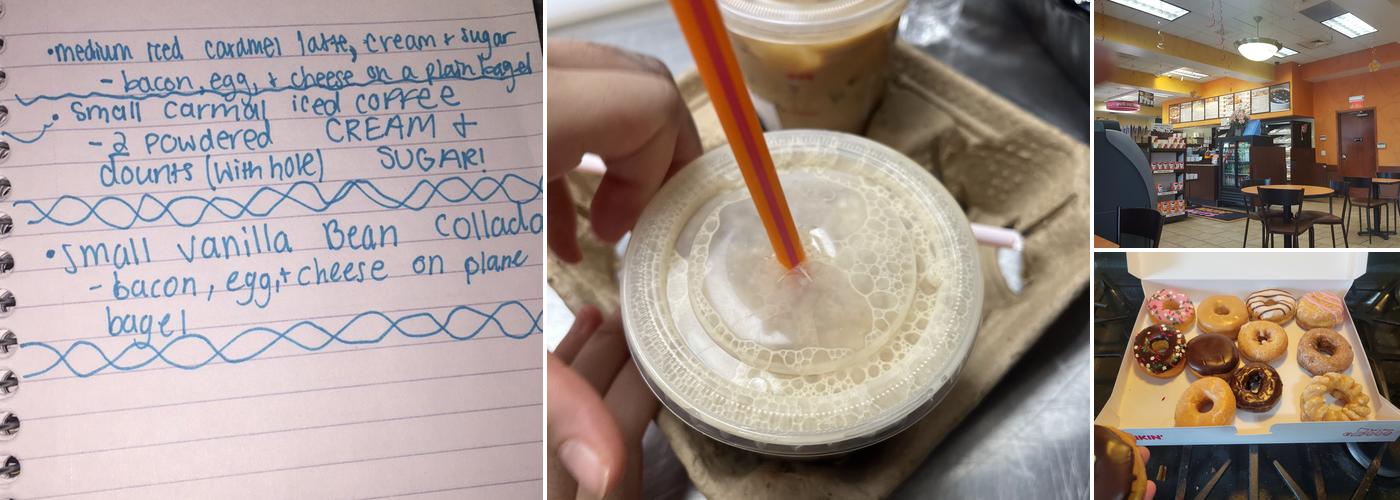 Dunkin' Menu