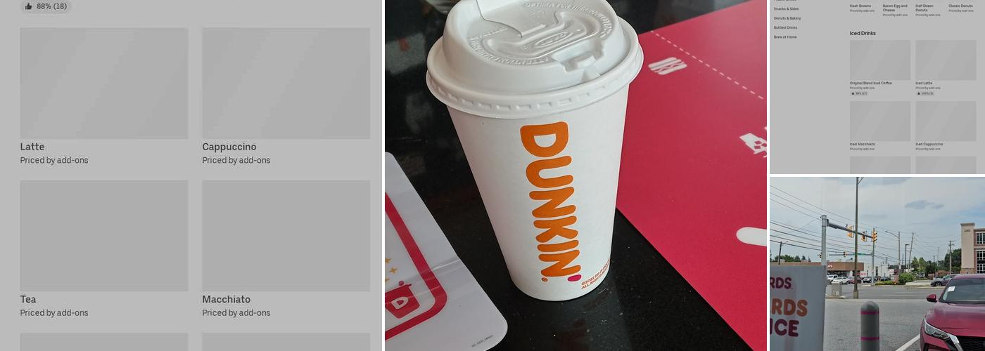 Dunkin' Menu