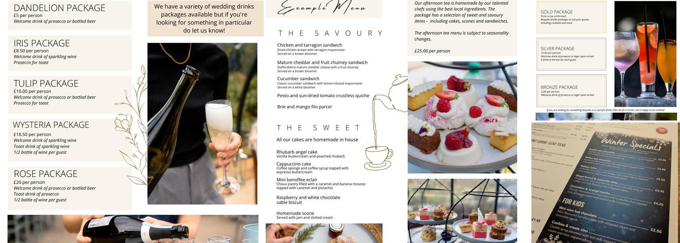 Totally Delicious - Trentham Gardens (Tea room) Menu