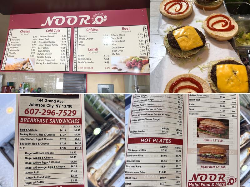 Noor halal food & more Menu