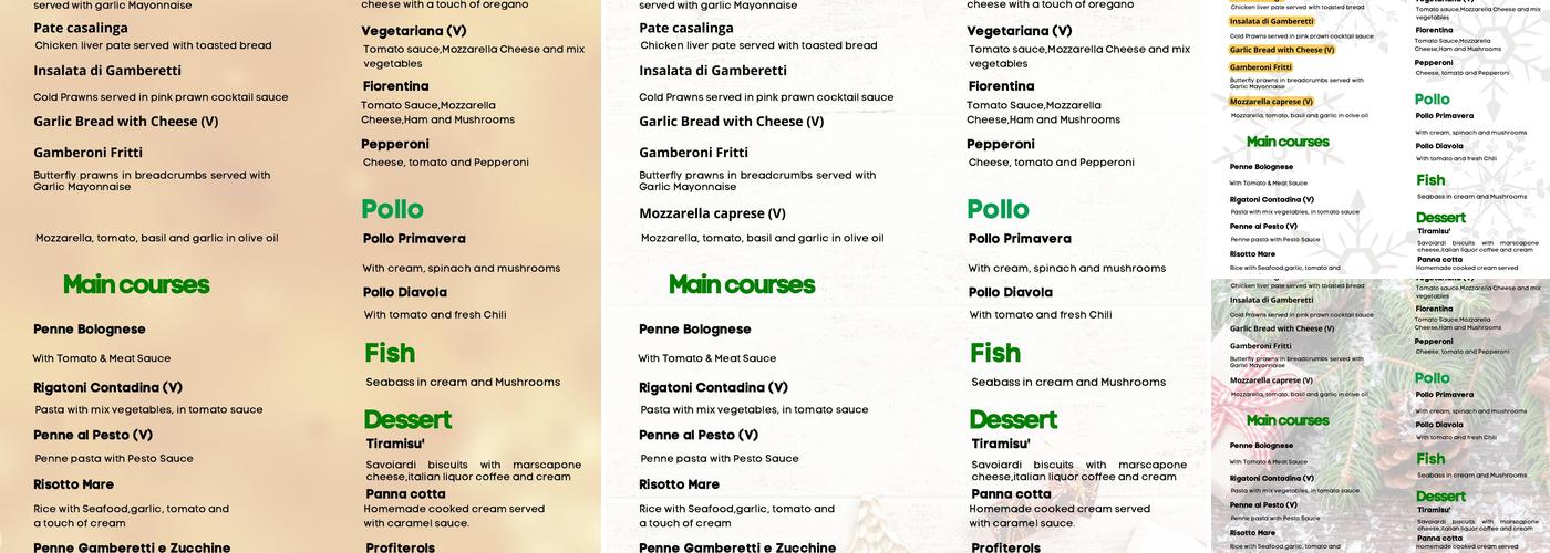Jade Garden Menu