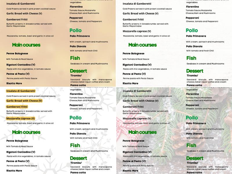 Jade Garden Menu