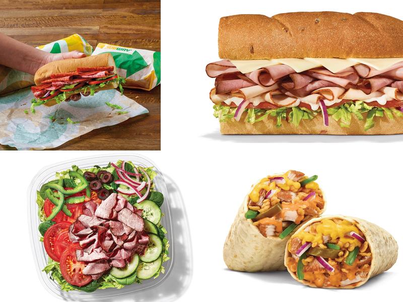 Subway Menu