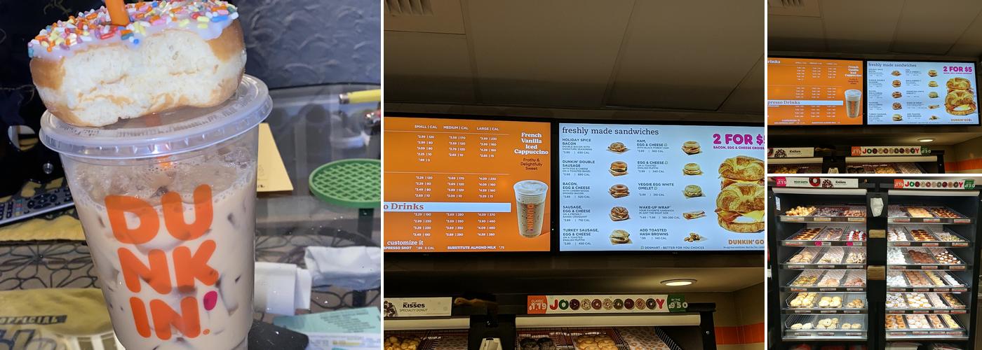 Dunkin' Menu