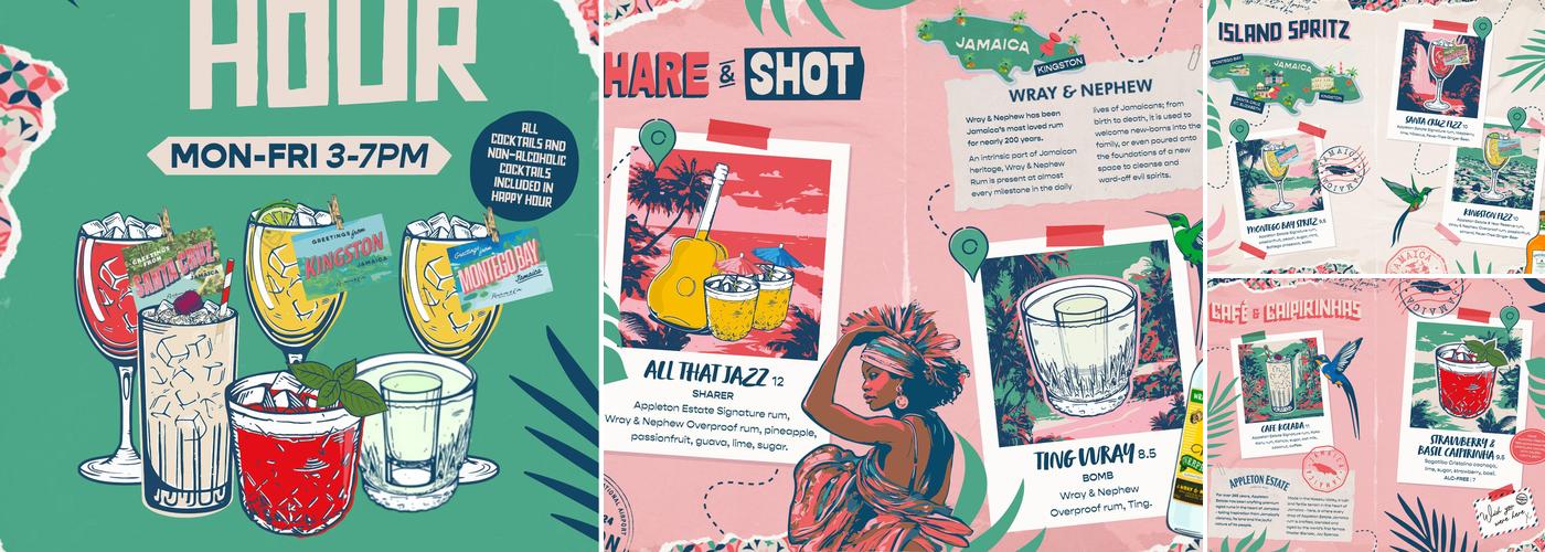 Revolución de Cuba Newcastle Menu