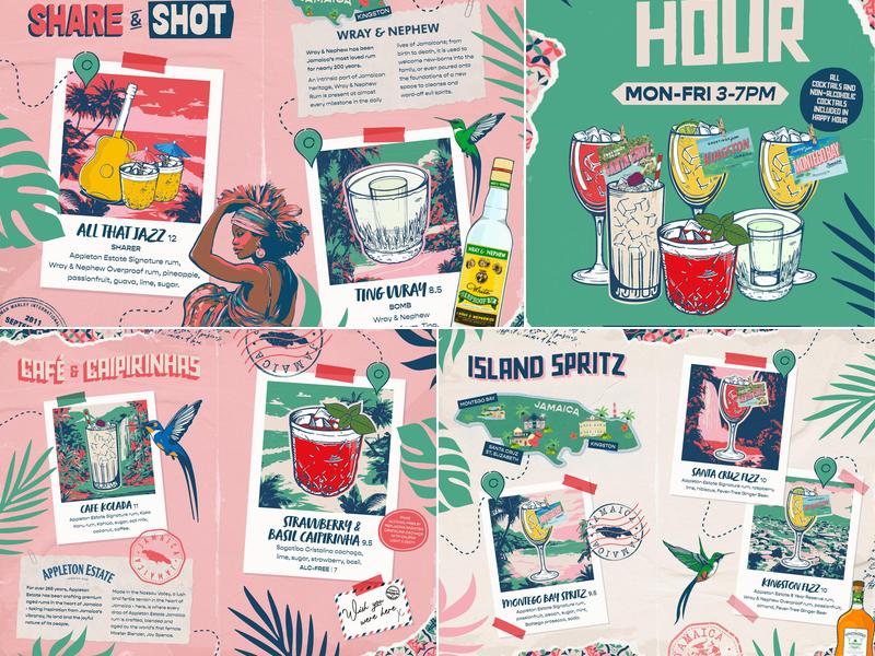 Revolución de Cuba Newcastle Menu