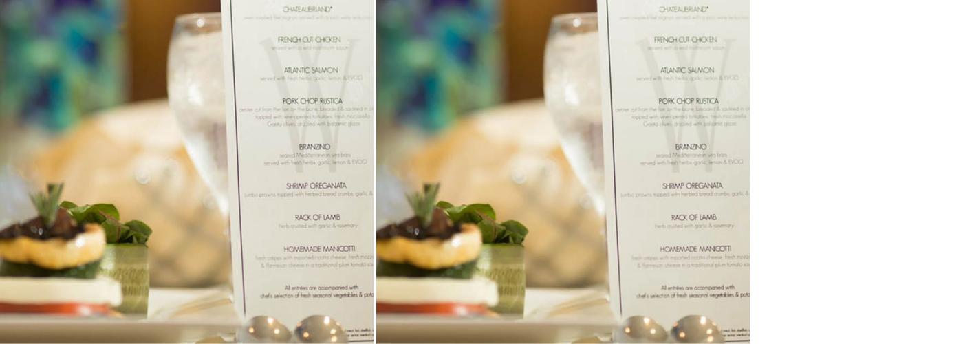 Watermill Caterers Menu
