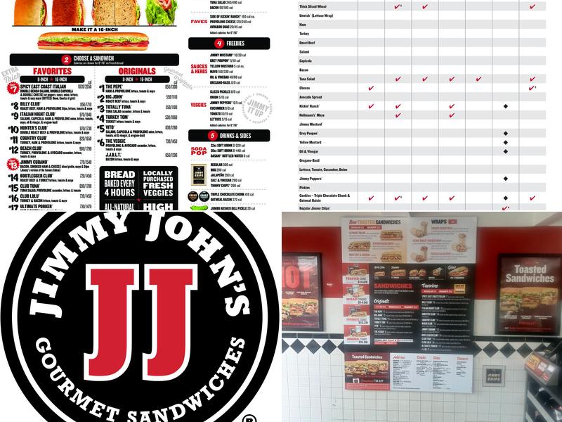 Jimmy John's Menu