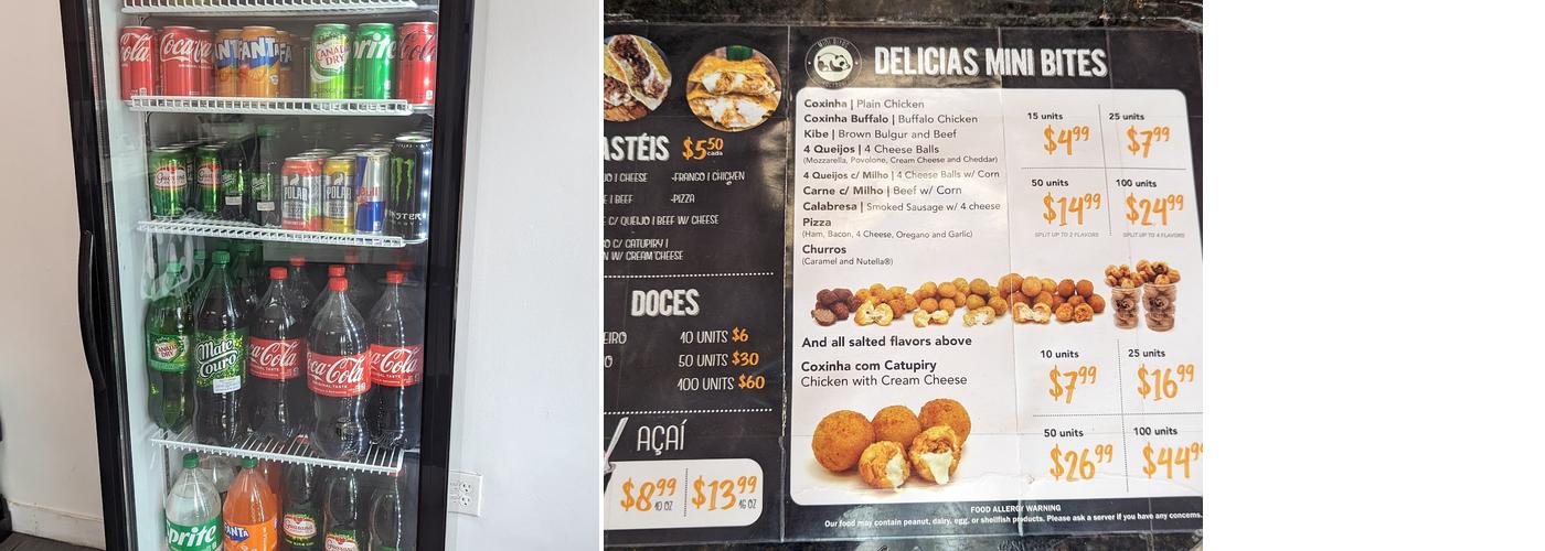 Mini Bites Factory Framingham Menu