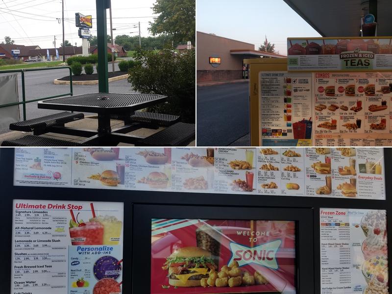 Sonic Drive-In Menu