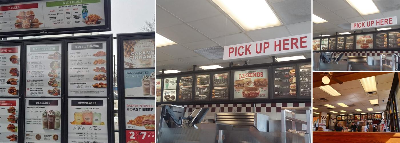 Arby's Menu