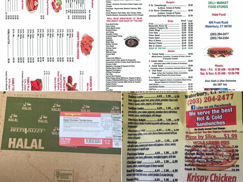 Checkerz food store Menu
