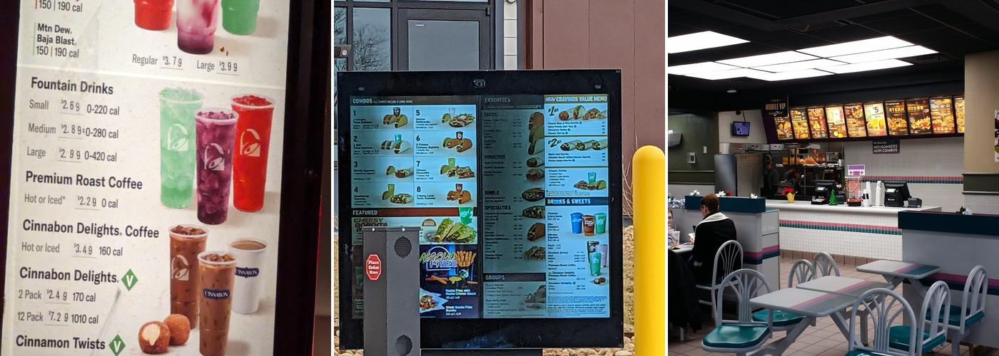 Taco Bell Menu
