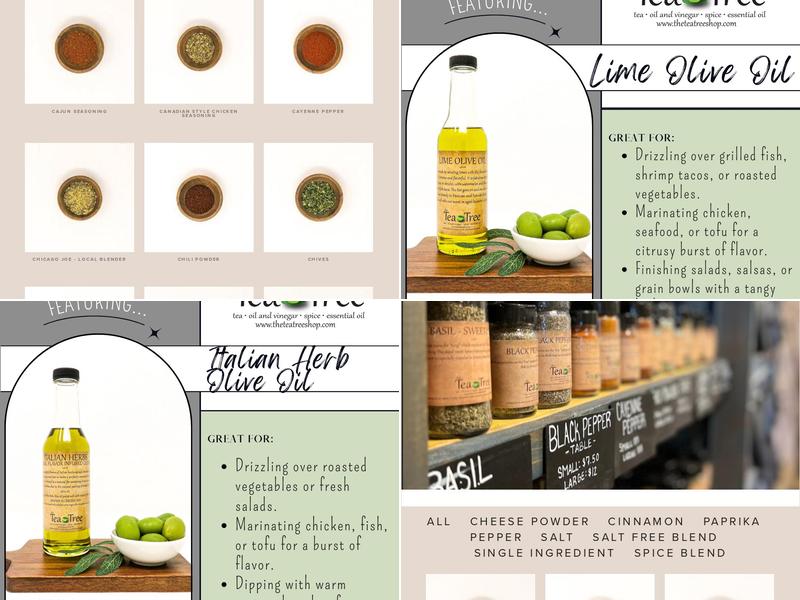 The Tea Tree Menu