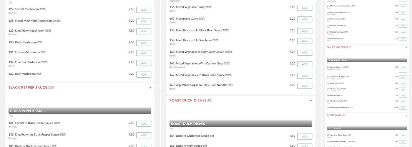 ASIAN KITCHEN Chinese Takeaway Menu