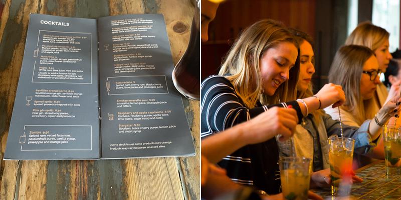 Harvey’s Bar/Kitchen Westgate Menu