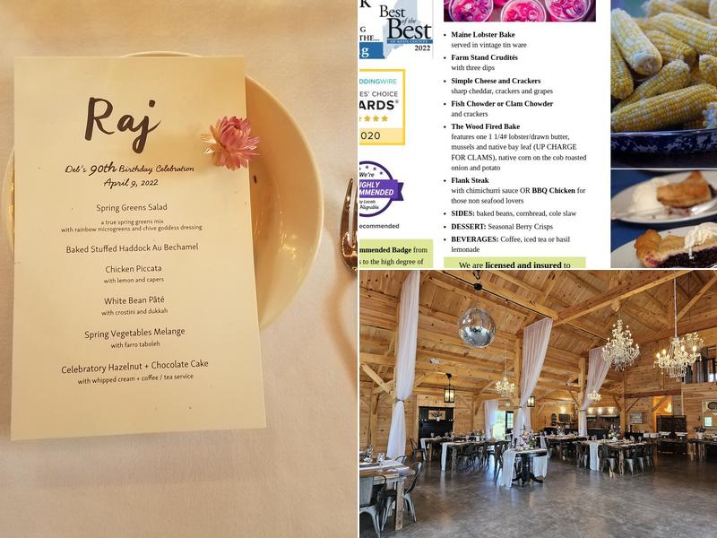 Laura Cabot Catering Menu