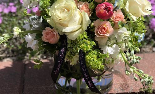 Flowers By the Sea, York Maine