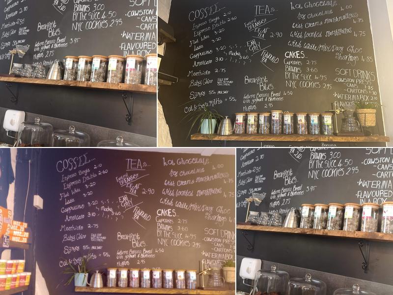 Black Dog coffee Co. Menu