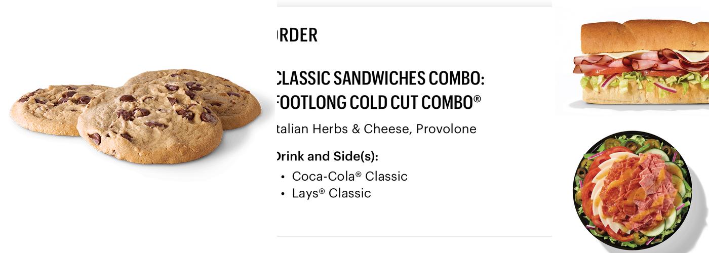 Subway Menu