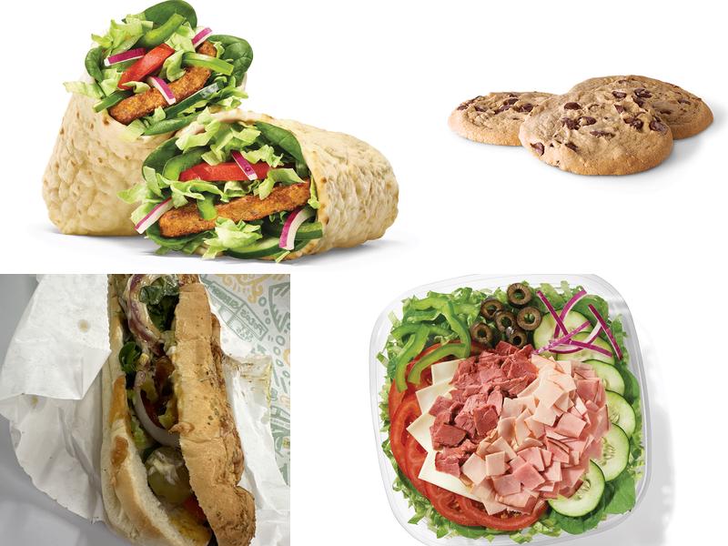 Subway Menu