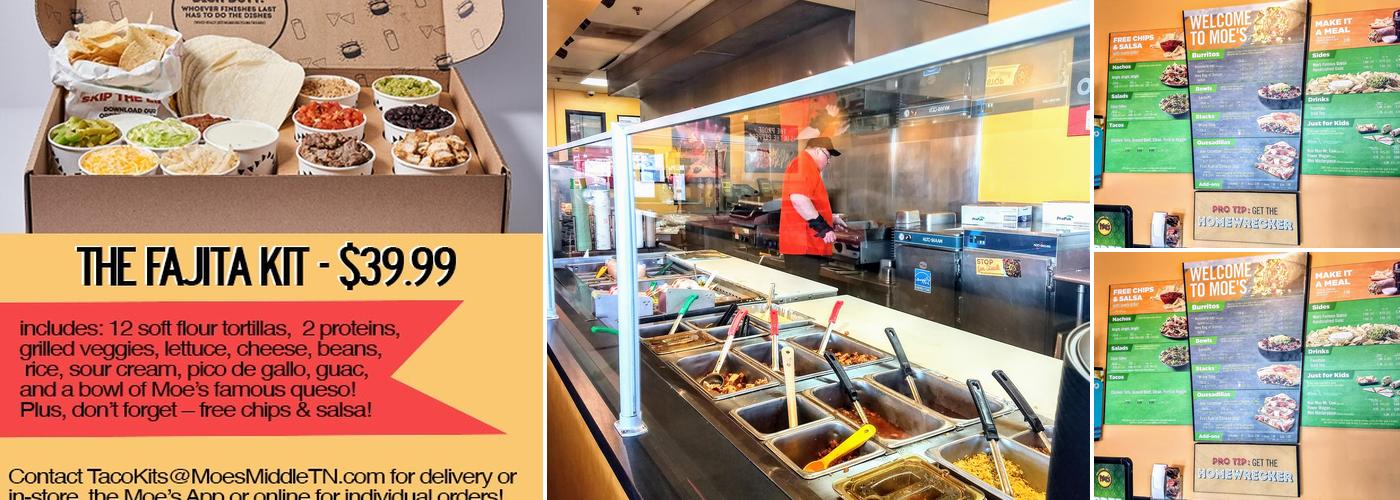 Moe's Southwest Grill Menu