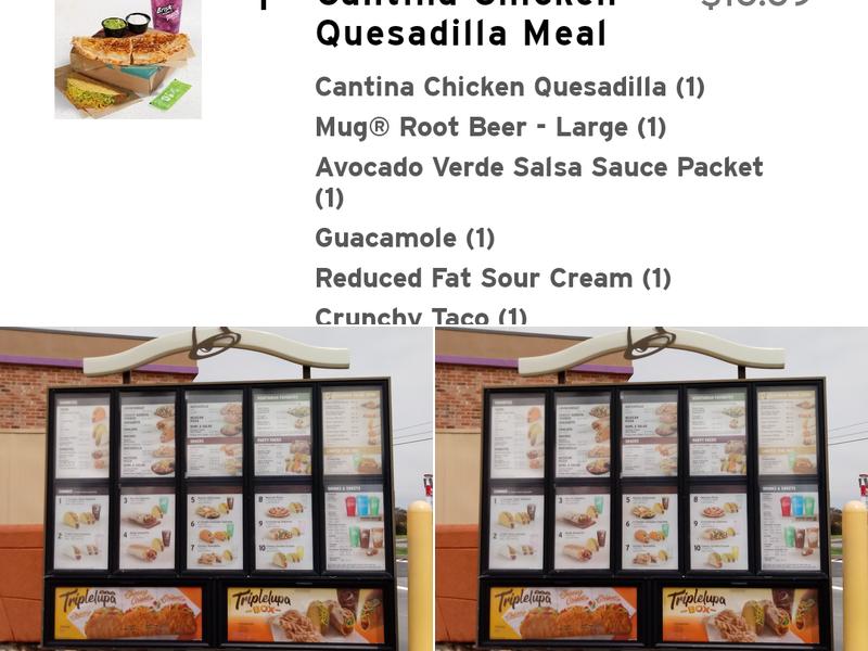 Taco Bell Menu