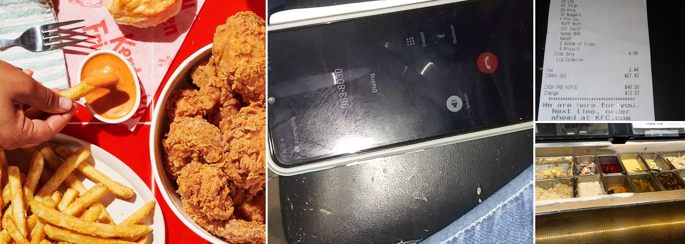 KFC Menu