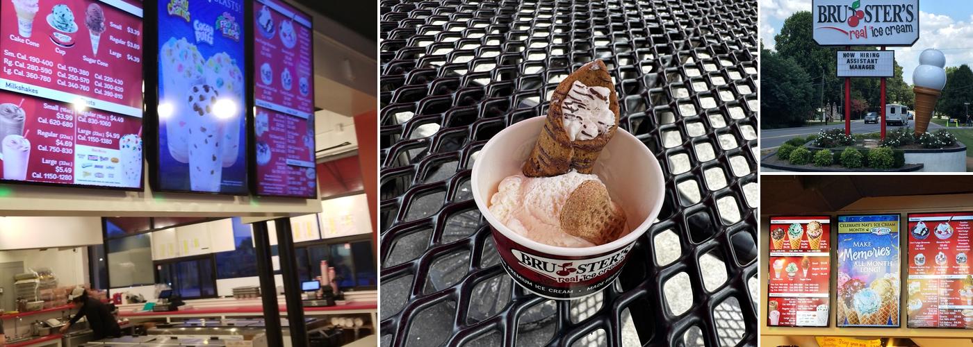 Bruster's Real Ice Cream Menu