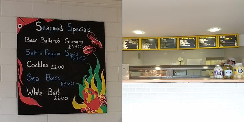 Castle Takeaway Menu