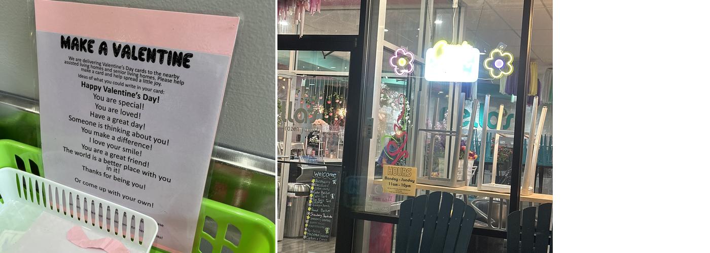 Nella's Frozen Yogurt Menu