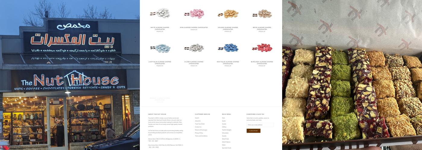 The Nut House USA ® Menu