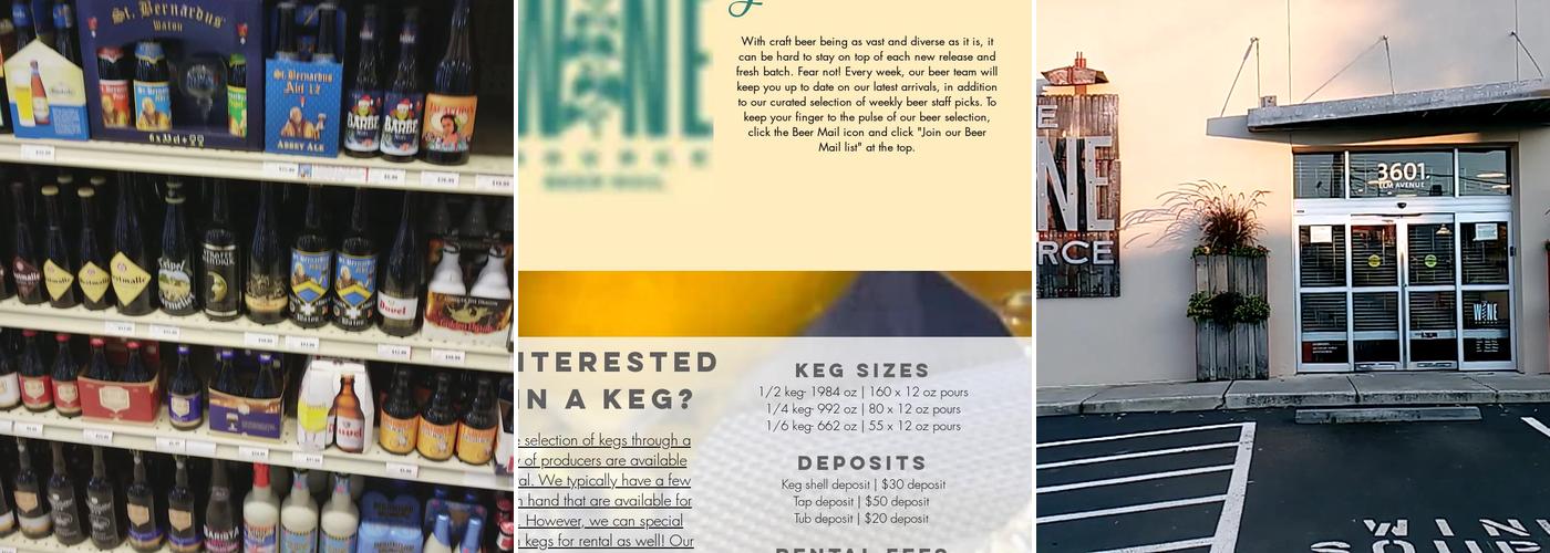 The Wine Source Menu