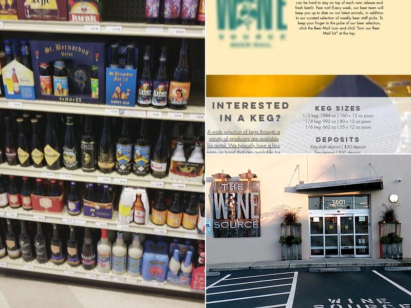 The Wine Source Menu