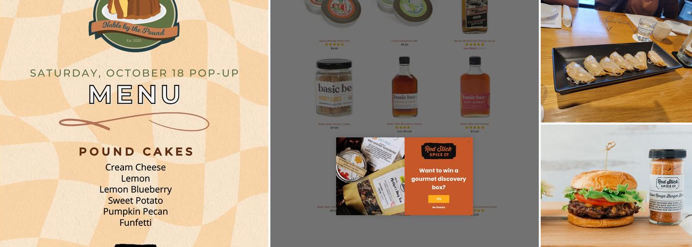 Red Stick Spice Co Menu