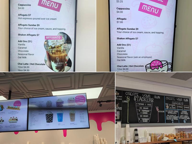Modern Cone Menu