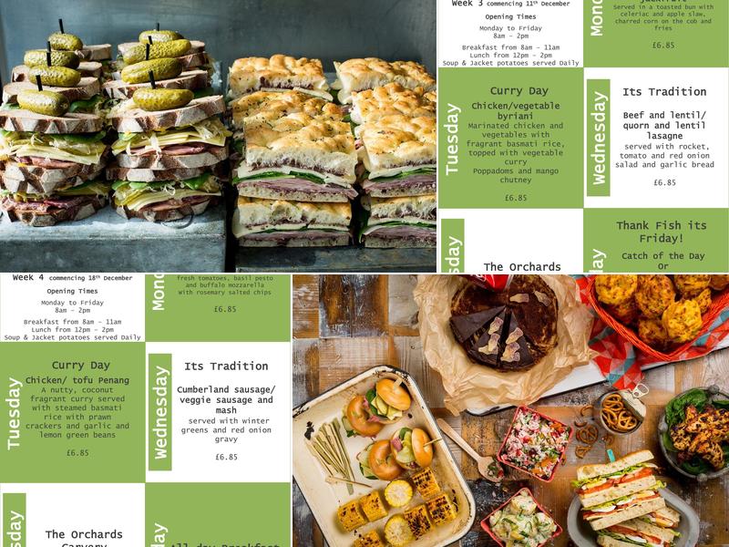 The Orchards Cafe Menu