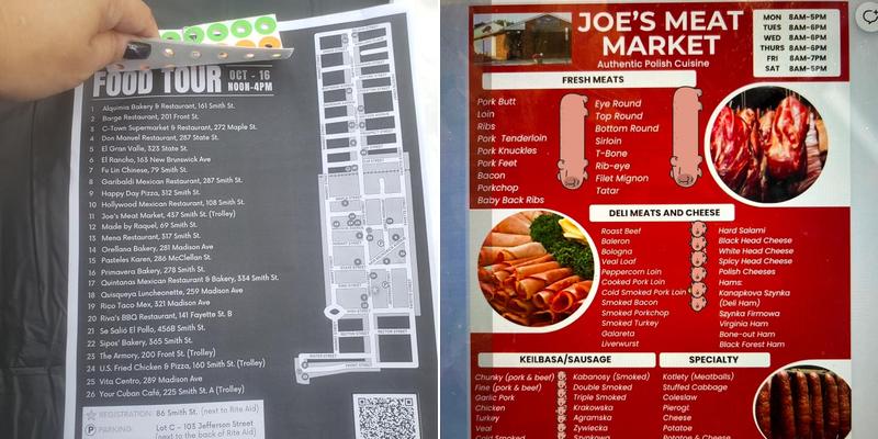 Joe's Meat Market Menu