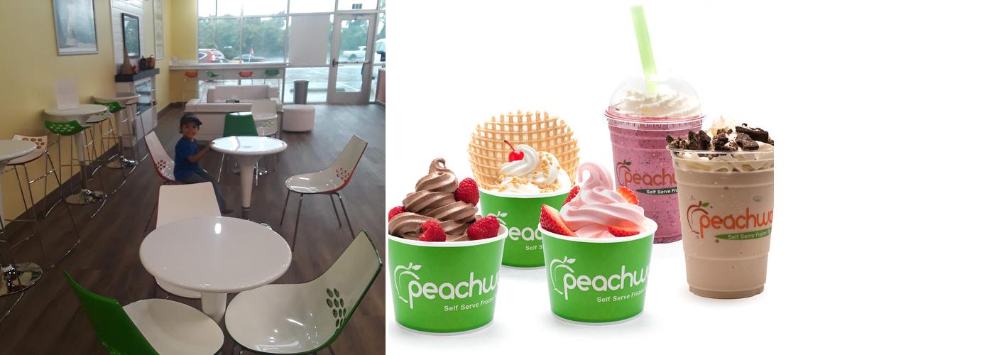 Peachwave Frozen Yogurt, Hewitt, TX Menu